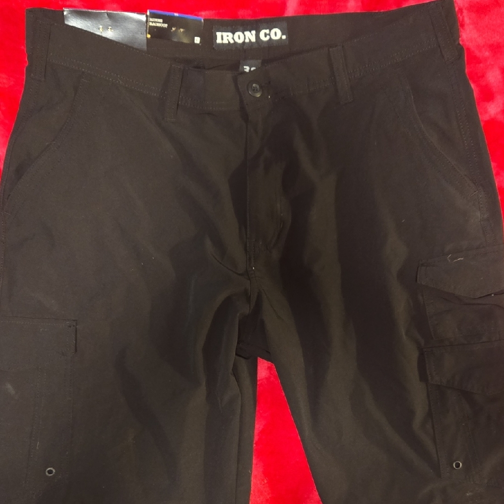 Iron Co. Men's Dark Cargo Pants